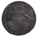 1780 教皇スクード、教皇国家 - 教皇ピウス 6 世、銀貨(3)