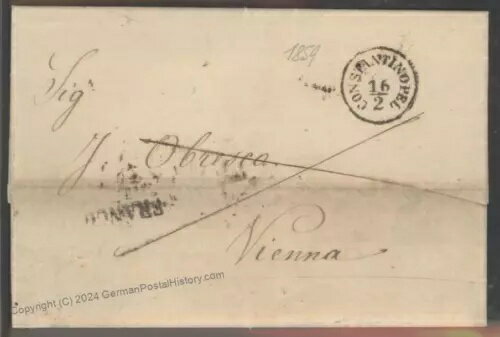 トルコ 1859 コンスタンティノープル 遺伝子 ウィーン オーストリア 消毒済み コレラ ペスト 102385