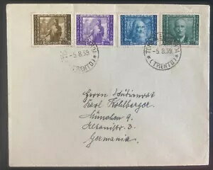 1939年 トレント(イタリア)発 ミュンヘン(ドイツ)発 帝国宣言 #C100-103