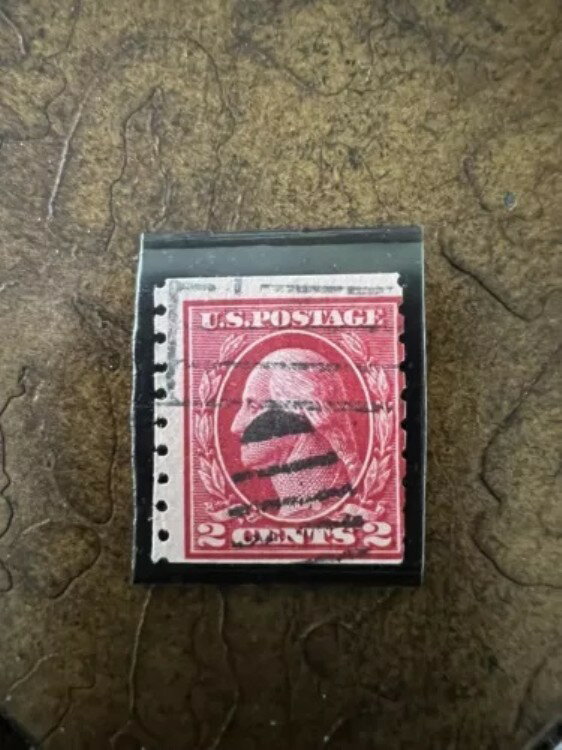 希少なジョージ・ワシントン - 2セント米国切手