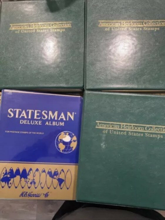 アメリカの伝統工芸コレクションの切手帳