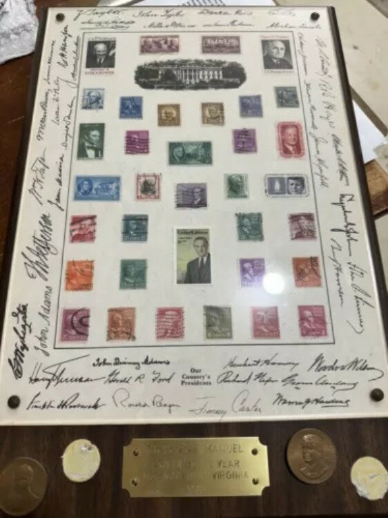 歴代大統領と署名切手コレクション - 希少・ユニーク・MINT