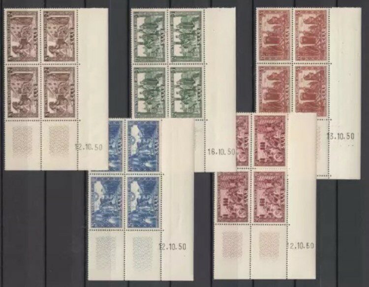 WORLD RESOURCEKINGŹۤ㤨֥ 1950ǯ Mi. No. 299-303 ʡ4֥åʰˡפβǤʤ107,800ߤˤʤޤ