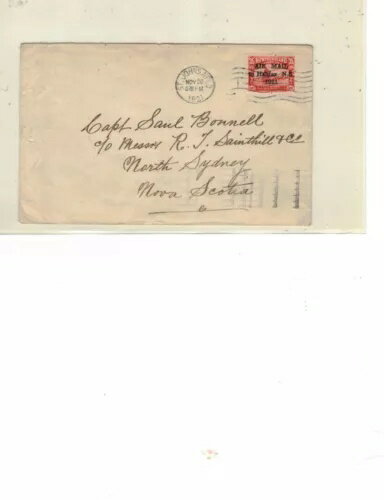 1932年 カナダ ニューファンドランド ハリファックス 航空郵便 スコット # C3 からノバスコシアへ