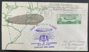 1933年アクロン、オハイオ州、アメリカ、LZ 127 グラーフ・ツェッペリン 世紀の進歩展の表紙 #C18(3)