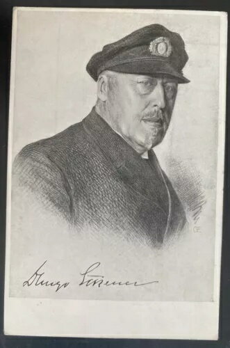 1930年 ドイツ グラーフ・ツェッペリン LZ 127 ハンメルフェスト行き ノルウェー ポストカードカバー