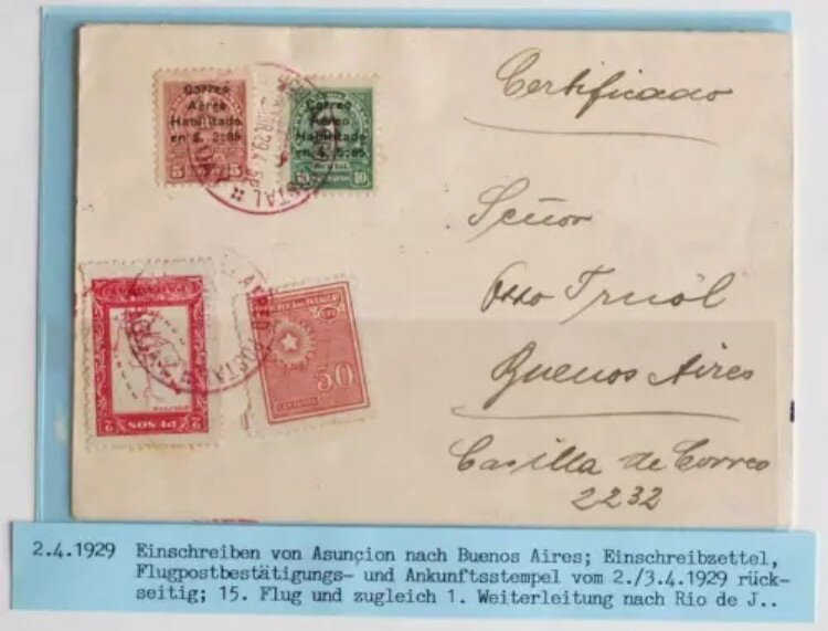 パラグアイからアルゼンチンへの192