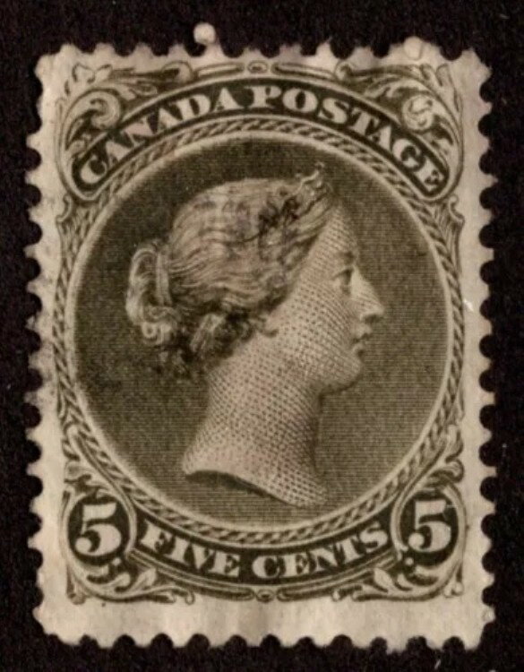 KAPPYSTAMPS G256 カナダ スコット 26 MNG F-VF クリーンバック CV $1600 AS MNG