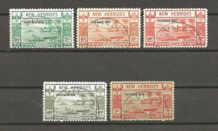 NEW HEBRIDES 1938 SG D6/D10 USED商品について出品者コメント「良好な中古品」ジョージ6世時代 (1936-1952)良質な中古品注意事項※以下の注意事項をご理解のうえ、ご購入ください※■ 商品について本商品は海...