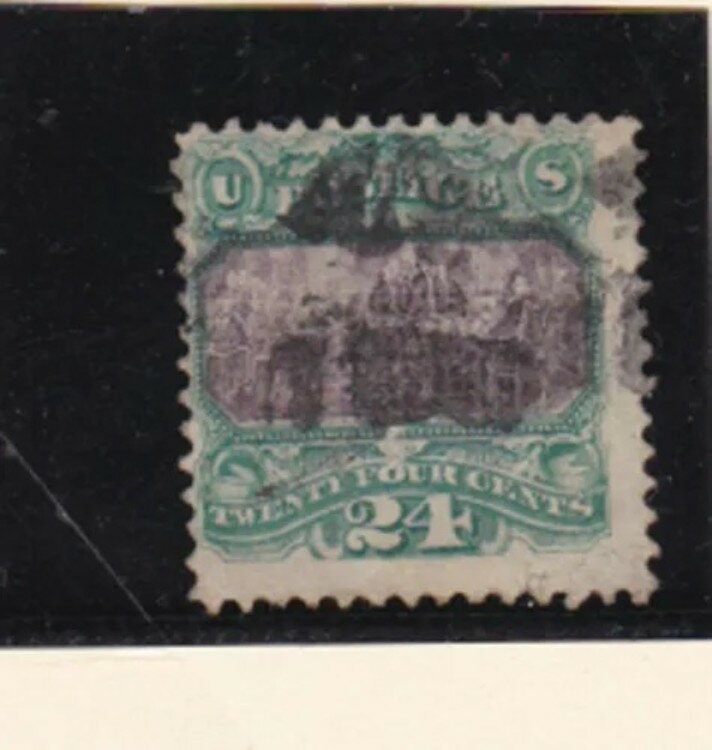 [アメリカ] 1869年 Sc 120 独立宣言書 中古 650ドル t436