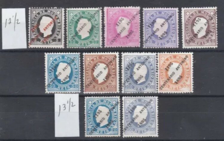 ポルトガル - モザンビーク セントアンソニーニース コンプリートセット MNG +++