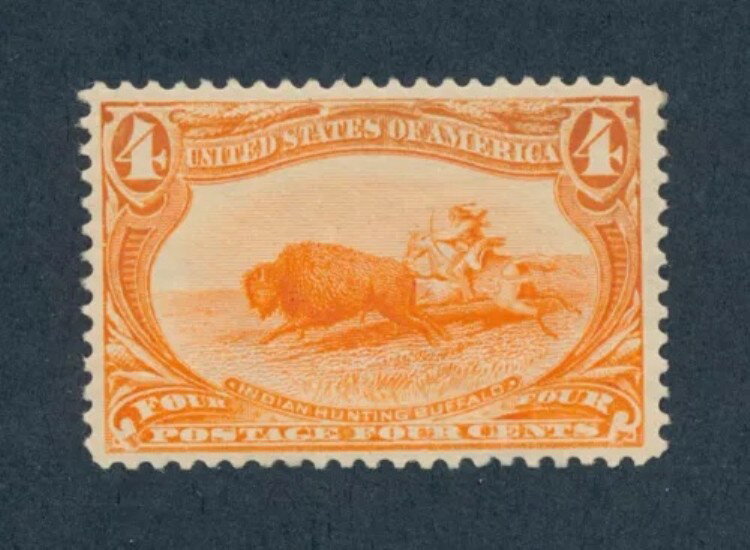 drbobstamps US Scott #287 Mint NH VF Stamp Cat $330商品について認証：未認証グレード：未評価原産地：アメリカ合衆国品質：ミント・ノンヒンジ/MNH VF額面：4セントテーマ：インディアン狩猟...