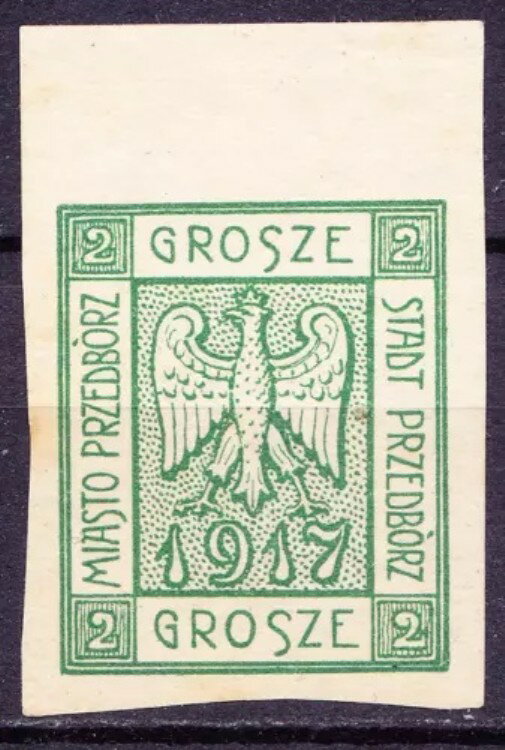 US 006 ポーランド プシェドボルツ 現地発行証明 Fi 1A P2 T3 ** 専門家