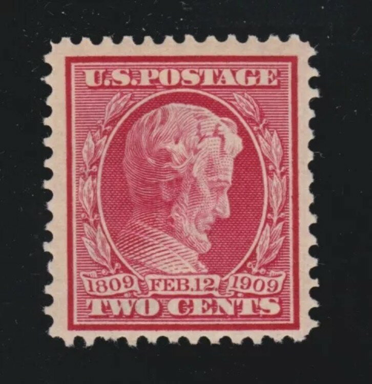 US 369 2c リンカーン ミント VF OG NH SCV $300