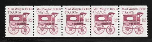 PNC5 スコット #1903 の希少キー - プレート #6、9.3 セント郵便車、VF MNH キャット $260