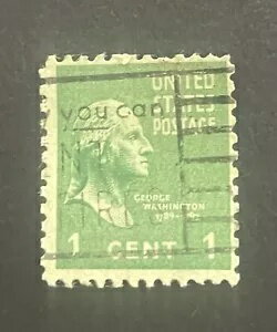 ジョージ・ワシントン 1セント切手 1789-1797 (希少ヴィンテージ)