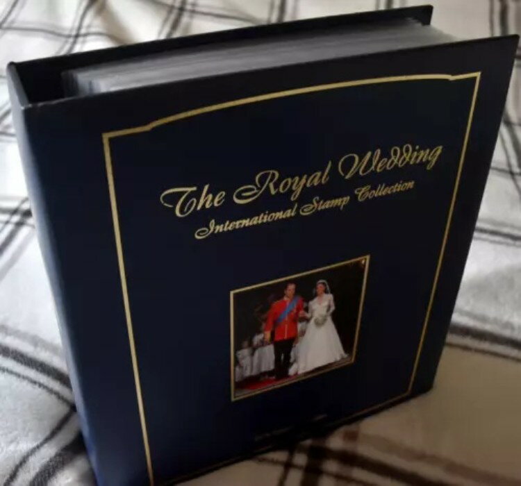 ウィリアム王子とケイト妃のロイヤルウェディング記念国際切手 MNH/OG