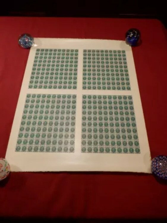 シート400 南軍第13号非公式印刷ディーツ #CSAU-1 1926年 - アイボリーベラム