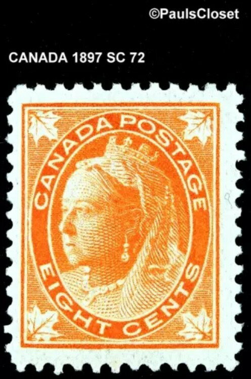 ʥ 1897 SC 72 ӥȥꥢ 8 MVLH OG /