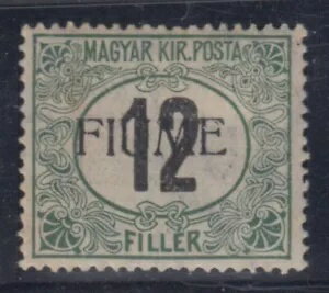 イタリア - フィウメ - 税番号 C2 cv 1500ドル 署名 RAYBAUDI MH*