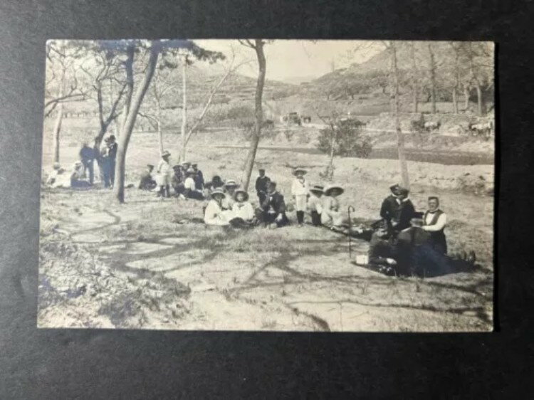 1914 年 ドイツ語 中国 RPPC ポストカード カバー 青島からブレマーヴォルデへ