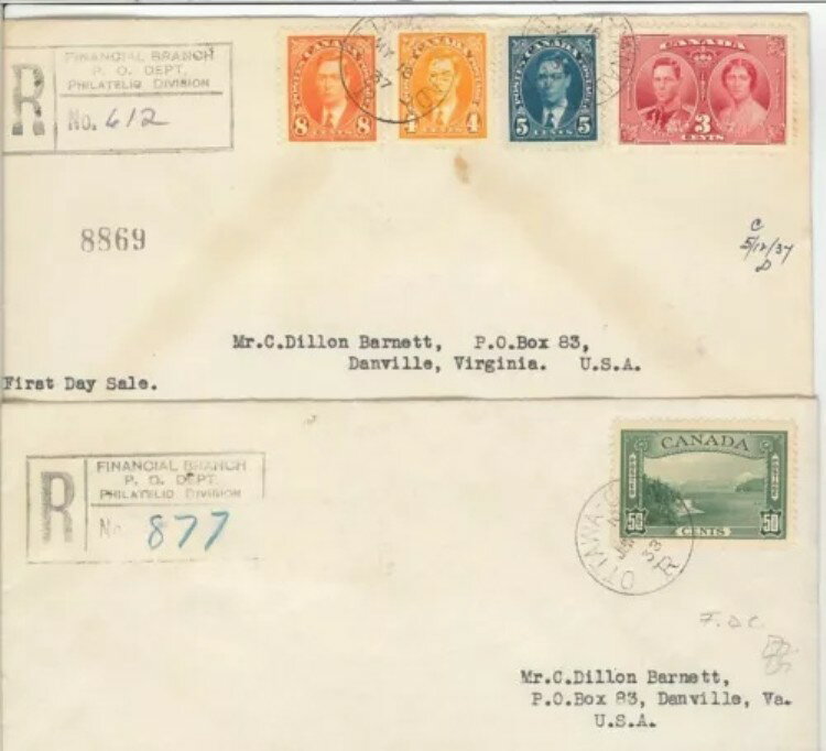 54343 - CANADA - POSTAL HISTORY: UNITRADE # 234/237 + 241 + 243/245 on 5 FDC商品について製造国/地域：カナダ認証：未認証品質：中古グレード：未分類原産地：カナダ注意事項※以下の注意事項をご理解のうえ、ご購入ください※■ 商品について本商品は海外から輸入した切手です。こちらの切手は外国で発行されたもので、日本国内の郵便では使用できません。本商品は観賞・コレクション用 であり、投資目的・査定用としての価値を保証するものではありません。画像のデザインは参考画像です。同じシリーズでも微細な印刷の違いや、エラー印刷の可能性がある場合がございます。収集品のため、経年による劣化や色あせ、軽微な折れ・シミがある場合があります。目立つダメージがある場合は、商品画像または説明欄に記載しておりますのでご確認ください。■ 在庫状況について当店の商品は海外から取り寄せております。ご購入のタイミングによっては在庫切れとなる場合がございます。その際はご連絡のうえ、ご注文をキャンセルさせていただく場合がございます。■ ご注文後のキャンセルについてご注文と同時に商品のお取り寄せを開始するため、お客様都合によるキャンセルは承っておりません。■ 配送についてお届けまでに通常2〜3週間ほどかかります。海外の祝日や天候、税関手続きにより通常より配送が遅れる可能性がございます。■ 保証について商品説明に英語で「保証（warranty）」と記載があっても、日本国内では適用されませんのでご了承ください。当店では、商品到着後7日以内の初期不良に限り、対応させていただきます。■ 商品の色・素材感について撮影環境やモニター設定により、実際の商品と色味や質感が異なる場合がございます。■ 価格変動について希少性の高い商品は市場価格の変動により追加料金をお願いする場合がございます。追加料金に同意いただけない場合、ご注文のキャンセルが可能ですので、ご希望の際はお申し付けください。■ その他サービスについて海外製品の輸入代行も承っております。ショップに掲載されていない商品でもお探し可能ですので、お気軽にご相談ください。業者販売（業販）や複数購入の場合、割引対応も可能です。ご希望の方はお問い合わせください。