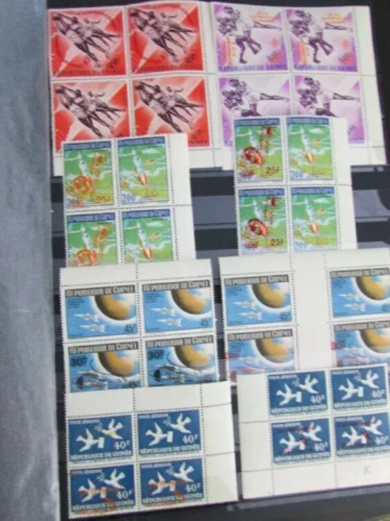 ニューギニア切手 1960年代 希少 ミント NH エラーコレクション