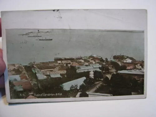 英国北ボルネオ ポストカード 1930 