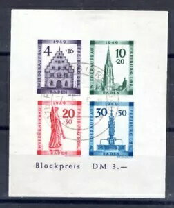 フランスのゾーンバーデン BL1B PFVI ABART ゲスト。 BPP 750ユーロ (K4097)