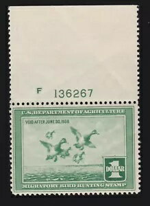 US RW4 $1 åϥƥ ߥ եȥåץץ졼 #136267 󥰥 VF-XF OG NH SCV $300