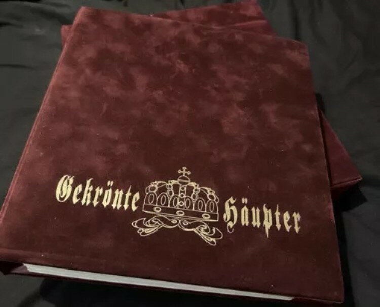 クラウンヘッド 世界の王室切手 FDC コレクション ドイツ語アルバム 2