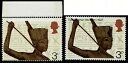 1972 Annivs 3p SG 901 VARIETY、「MISSING ‘BLACK’」(刻印、目/眉毛など)