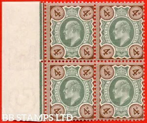 SG. 235. M23 (1). 4d グリーン＆グレイブラウン。未マウントの新品、左利き用。B71023