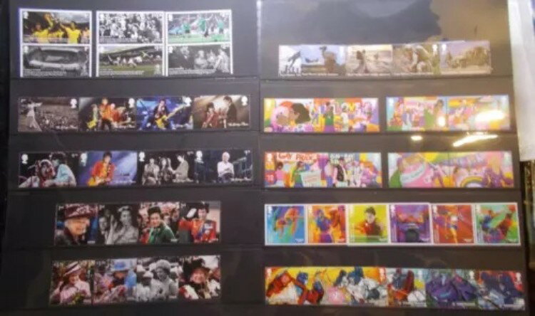 英国 2022 記念切手 ~ 年セット ~ 未マウント ミント ~ 15 ~ マウントなし ~ 英国販売者