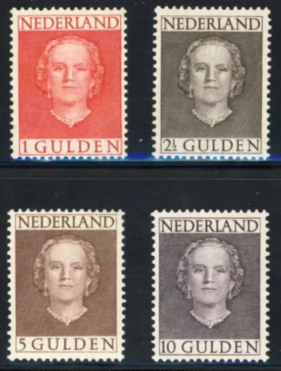  1949ǯ 󡦥ꥢ Sc# 319-322NVPH#534-537 ߥ XF OG ̤ѥҥ