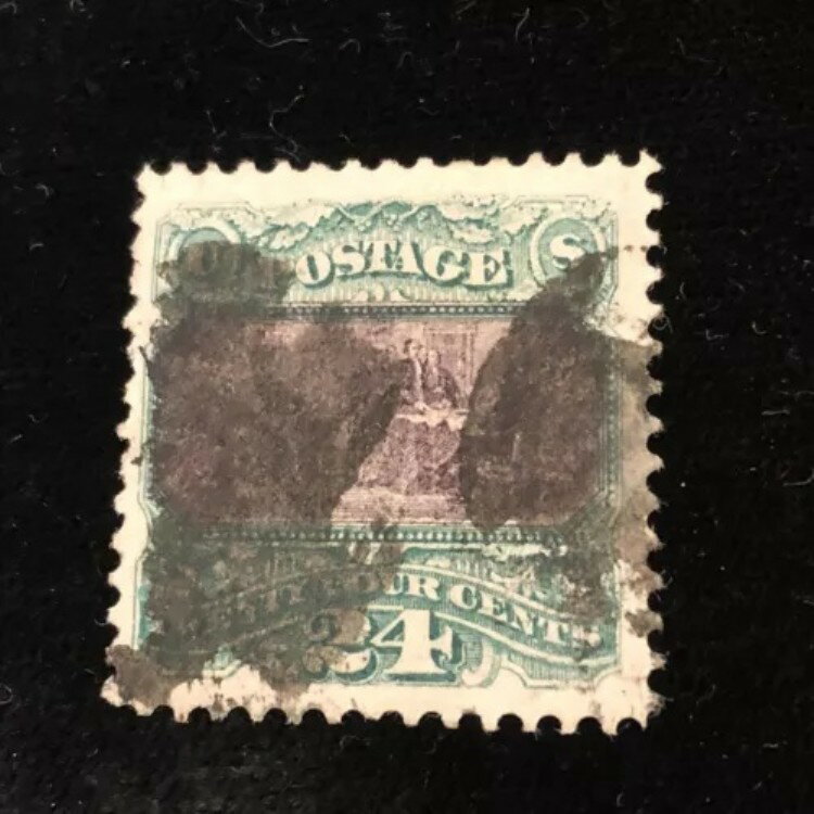 米国切手 #120。24セント。中古。Vf