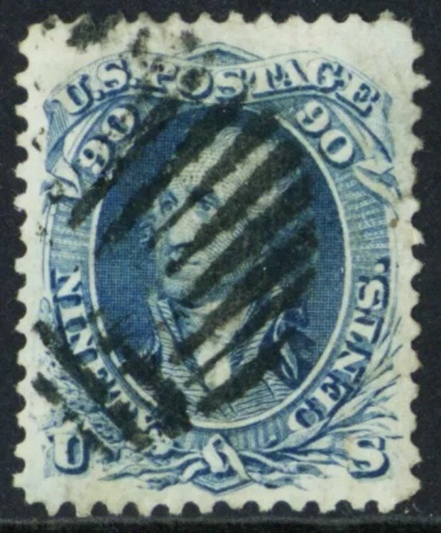 72、中古90セントVFセンターリング、良好なマージン付き - PSAGグレード認定 * スチュアート・カッツ