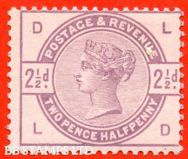 SG. 190. K20 品種。「LD」。2?d 紫、ライラック紙、透かしなし B75954 — vista 2