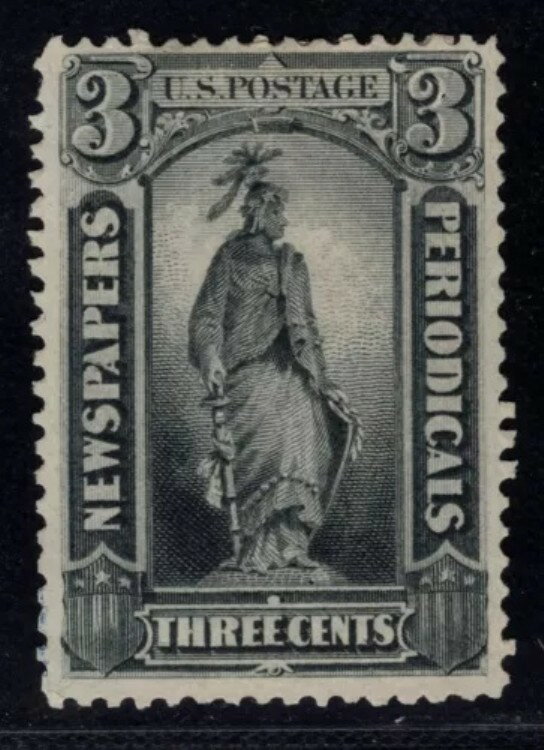 MOMEN: 米国切手 #PR34 新聞未使用 PF 証明書 ロット #82167