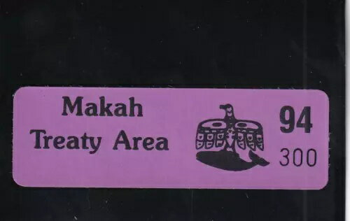 1994年、北西インディアン漁業切手：マカ、使用済み（43663）