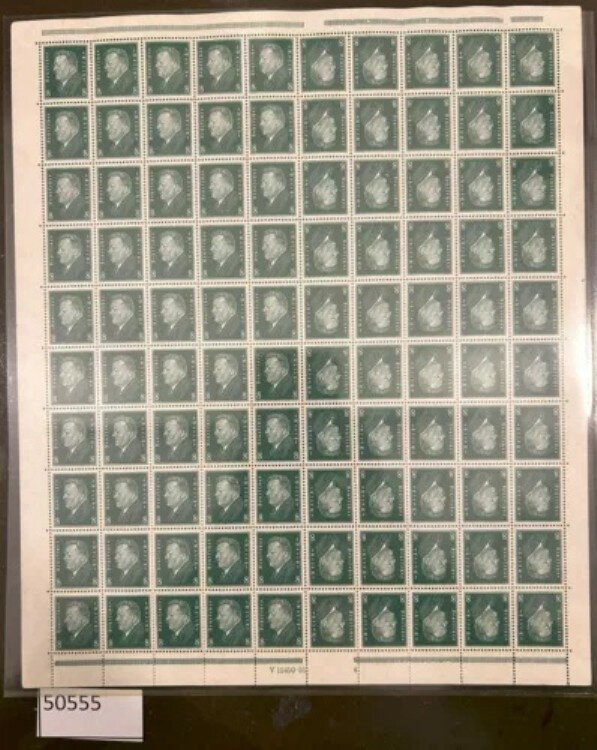 Dr. Zus Dr. Heftchenbogen Mhb13X ѡե ** Mnh Postfrisch 2800 桼 (50555)