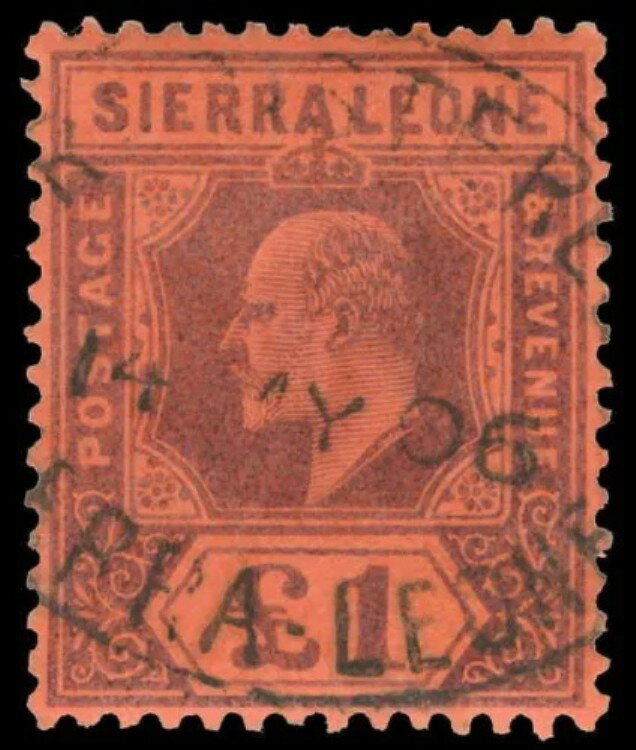 シエラレオネ スコット 76 ギボンズ 85 極上中古切手