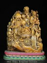 12.4インチ 古寿山石 3 長寿神 福禄寿 寿命印鑑
