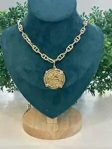 14K 純金 重厚で美しいアンカーチェーン 6mm 14K 純金 HA