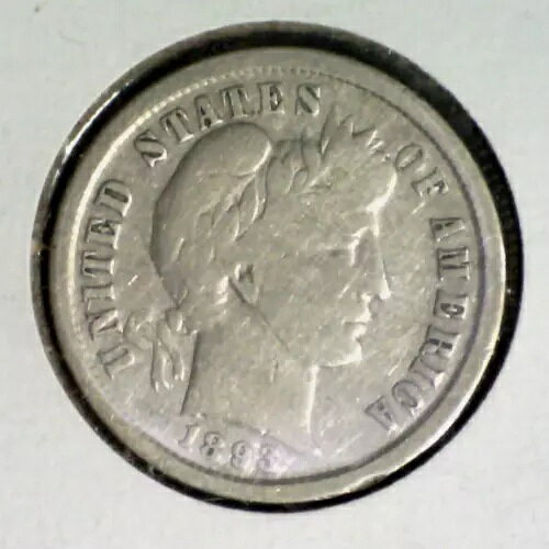 1893 S �С��С� ������ 10C 10����� ����С������� VG/VF ���졼�� KM#113 EB#2510