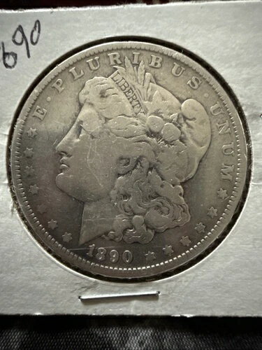 1890년 모건달러 ~ VF VERY FINE ~ 90% 은 1달러 US 코인 컬렉터즈 아이템