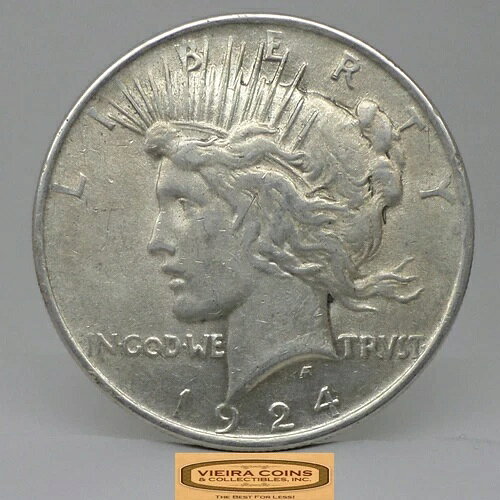 1924 Peace Silver Dollar - #C46811NQ商品について出品者メモ「ピース・シルバー・ダラー、説明をご覧ください！」流通/非流通：流通額面：1ドルコイン：ピース材質：銀発行年：1924年打刻方法：ビジネス純度：0.9鋳造所：フィラデルフィアグレード：未鑑定製造国/地域：アメリカ合衆国修正アイテム番号：認証：未鑑定注意事項※以下の注意事項をご理解のうえ、ご購入ください■ 鑑定済みコイン・紙幣について各種コイン・紙幣の鑑定機関（NGC、PCGS、PMGなど）は、収集品の真贋鑑定およびグレーディングを行う専門機関です。鑑定後の商品は、専用ケース（スラブ）に封入され、状態を示すグレードが付与されます。■ グレードについてグレードはコイン・紙幣自体の状態を評価するものであり、ケース自体の品質や状態を保証するものではありません。製造・輸送時の影響により、以下のような状態が発生する場合がございます。- 軽微なスレ傷・拭き傷（特に光の角度で見えるもの）- ケース内部のホコリ・小さな異物（鑑定機関の検品基準を満たしている場合）- ラベルのズレ・わずかな傾きこれらは鑑定機関の基準内であり、返品・交換の対象とはなりませんのでご了承ください。■ ラベルの種類について各鑑定機関では、コイン・紙幣の状態や鑑定の結果に応じて異なるラベルが付与されます。- 通常ラベル（Standard/Regular）：一般的なグレード付き鑑定済みコイン・紙幣- オーセンティック（Authentic）：グレードなしで真贋のみ保証- 詳細グレード（Details）：クリーニング跡やエッジのダメージがあるが本物と認定- 特別ラベル（Special Label）：記念版や特定のデザインの限定ラベル - 例：NGC「Early Releases」「First Releases」、PCGS「First Strike」 などグレードやラベルの種類は、商品画像および説明文をご確認のうえ、ご購入ください。■ 在庫状況について当店の商品は海外から取り寄せております。ご購入のタイミングによっては在庫切れとなる場合がございます。その際はご連絡のうえ、ご注文をキャンセルさせていただく場合がございますので、あらかじめご了承ください。■ ご注文後のキャンセルについてご注文と同時に商品のお取り寄せを開始するため、お客様都合によるキャンセルは承っておりません。■ 配送についてお届けまでに通常2〜3週間ほどかかります。海外の祝日や天候、税関手続きにより通常より配送が遅れる可能性がございます。■ 保証について商品説明に英語で「保証（warranty）」と記載があっても、日本国内では適用されませんのでご了承ください。 当店では、商品到着後7日以内の初期不良に限り、対応させていただきます。 （返品規約の詳細については、楽天市場内の会社概要欄下部をご参照ください。）■ 商品の色・素材感について撮影環境やモニター設定により、実際の商品と色味や質感が異なる場合がございます。■ 価格変動について希少性の高い商品は市場価格の変動により、追加料金をお願いする場合がございます。追加料金に同意いただけない場合には、ご注文のキャンセルが可能ですので、ご安心ください。■ その他サービスについて海外製品の輸入代行も承っております。ショップに掲載されていない商品でもお探し可能ですので、お気軽にご相談ください。尚、業者販売（業販）や複数購入の場合、割引対応も可能です。ご希望の方はお問い合わせください。