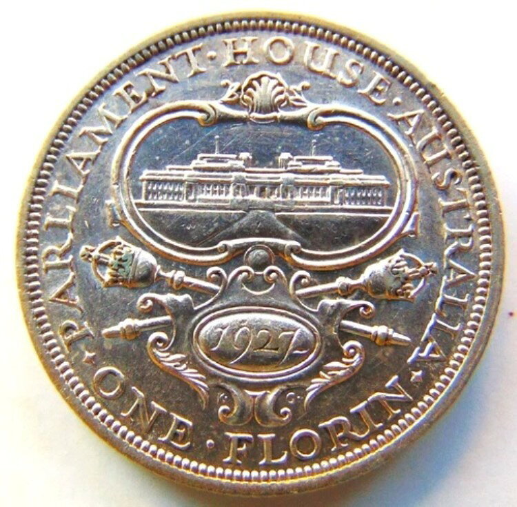 1927 Parliament AUSTRALIA George V silver Florin EXTRA FINE. #5.5.1商品について出品者コメント「写真の通りです。1927年5月9日に国会議事堂の開館を記念して発行された、より状態の良いコインです。…続きを読む出品者コメントについてコインの種類：10進法以前組成：銀発行年：1927年時代：1920年代打刻方法：ビジネス純度：0.925国：オーストラリア原産地：オーストラリア注意事項※以下の注意事項をご理解のうえ、ご購入ください■ 鑑定済みコイン・紙幣について各種コイン・紙幣の鑑定機関（NGC、PCGS、PMGなど）は、収集品の真贋鑑定およびグレーディングを行う専門機関です。鑑定後の商品は、専用ケース（スラブ）に封入され、状態を示すグレードが付与されます。■ グレードについてグレードはコイン・紙幣自体の状態を評価するものであり、ケース自体の品質や状態を保証するものではありません。製造・輸送時の影響により、以下のような状態が発生する場合がございます。- 軽微なスレ傷・拭き傷（特に光の角度で見えるもの）- ケース内部のホコリ・小さな異物（鑑定機関の検品基準を満たしている場合）- ラベルのズレ・わずかな傾きこれらは鑑定機関の基準内であり、返品・交換の対象とはなりませんのでご了承ください。■ ラベルの種類について各鑑定機関では、コイン・紙幣の状態や鑑定の結果に応じて異なるラベルが付与されます。- 通常ラベル（Standard/Regular）：一般的なグレード付き鑑定済みコイン・紙幣- オーセンティック（Authentic）：グレードなしで真贋のみ保証- 詳細グレード（Details）：クリーニング跡やエッジのダメージがあるが本物と認定- 特別ラベル（Special Label）：記念版や特定のデザインの限定ラベル - 例：NGC「Early Releases」「First Releases」、PCGS「First Strike」 などグレードやラベルの種類は、商品画像および説明文をご確認のうえ、ご購入ください。■ 在庫状況について当店の商品は海外から取り寄せております。ご購入のタイミングによっては在庫切れとなる場合がございます。その際はご連絡のうえ、ご注文をキャンセルさせていただく場合がございますので、あらかじめご了承ください。■ ご注文後のキャンセルについてご注文と同時に商品のお取り寄せを開始するため、お客様都合によるキャンセルは承っておりません。■ 配送についてお届けまでに通常2〜3週間ほどかかります。海外の祝日や天候、税関手続きにより通常より配送が遅れる可能性がございます。■ 保証について商品説明に英語で「保証（warranty）」と記載があっても、日本国内では適用されませんのでご了承ください。 当店では、商品到着後7日以内の初期不良に限り、対応させていただきます。 （返品規約の詳細については、楽天市場内の会社概要欄下部をご参照ください。）■ 商品の色・素材感について撮影環境やモニター設定により、実際の商品と色味や質感が異なる場合がございます。■ 価格変動について希少性の高い商品は市場価格の変動により、追加料金をお願いする場合がございます。追加料金に同意いただけない場合には、ご注文のキャンセルが可能ですので、ご安心ください。■ その他サービスについて海外製品の輸入代行も承っております。ショップに掲載されていない商品でもお探し可能ですので、お気軽にご相談ください。尚、業者販売（業販）や複数購入の場合、割引対応も可能です。ご希望の方はお問い合わせください。