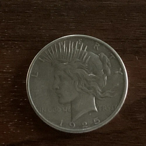 1925年ピースシルバー1ドルXF