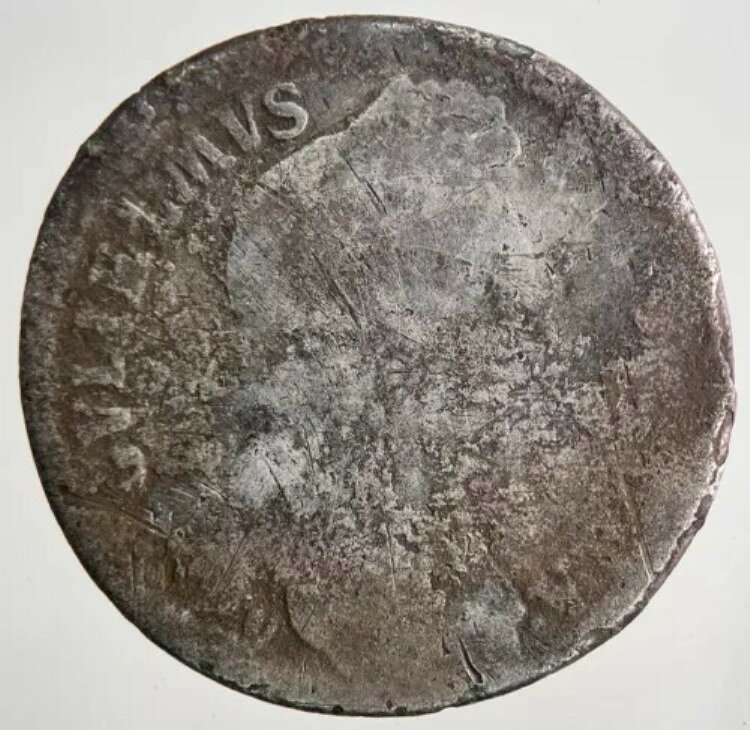 乐天商城 - 英国ウィリアム3世 第3シリング銀貨 | 良品 | a9572